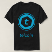 TELCOIN Crypto HODL TEL Token be Blockchain Rich M T-shirt (Design voorkant)
