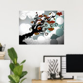 Telda de Boom - Poster (Thuiskantoor)