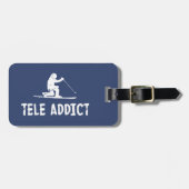 Tele Addict Bagagelabel (Voorkant horizontaal)