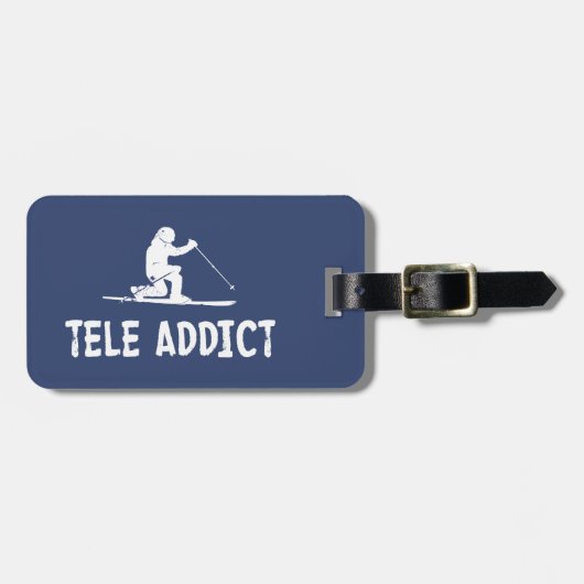 Tele Addict Bagagelabel (Voorkant horizontaal)