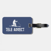 Tele Addict Bagagelabel (Achterkant horizontaal)
