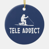 Tele Addict Keramisch Ornament (Voorkant)
