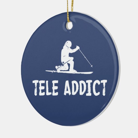 Tele Addict Keramisch Ornament (Links)