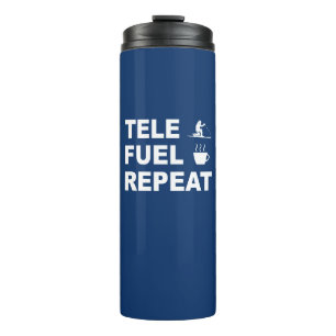 Tele-brandstofhergebruik Thermosbeker