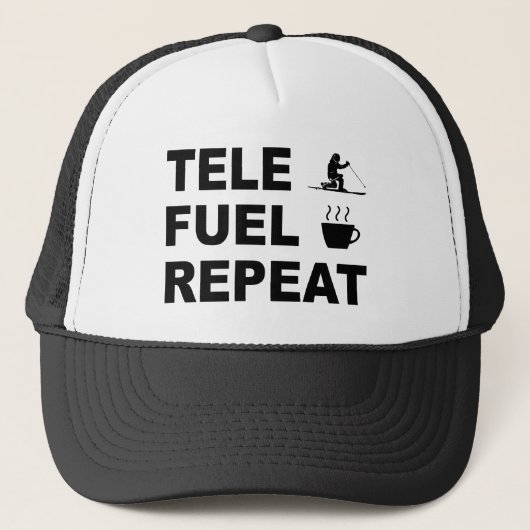 Tele-brandstofhergebruik Trucker Pet (Voorkant)