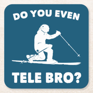 Tele Bro? Kartonnen Onderzetters