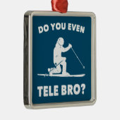 Tele Bro? Metalen Ornament (Rechts)