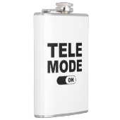 Tele-modus ingeschakeld heupfles (Rechts)