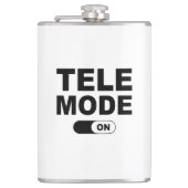 Tele-modus ingeschakeld heupfles (Voorkant)