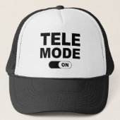 Tele-modus ingeschakeld trucker pet (Voorkant)