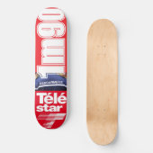 Télé Star Gendarmerie 1M90 Persoonlijk Skateboard (Voorkant)