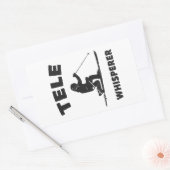 Tele Whisperer Rechthoekige Sticker (Envelop)
