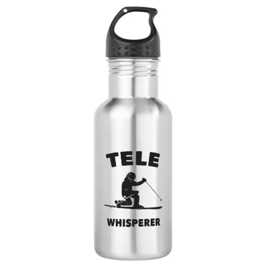 Tele Whisperer Waterfles (Voorkant)