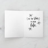 Telecat is de Ster van Uw Wenskaart van het Leven Kaart (Binnen)