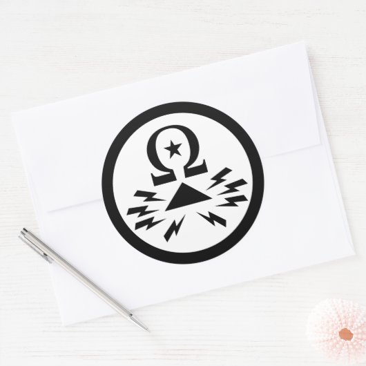 Telecomix Stickers (groot) (Envelop)