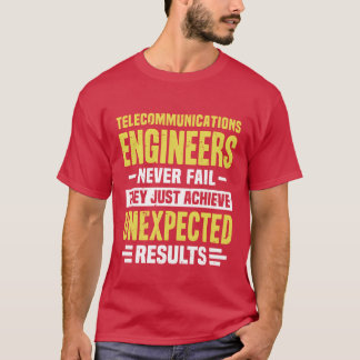 Telecommunicatie-ingenieur Engineering Grappige De T-shirt