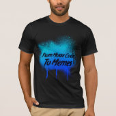 Telecommunicatie, van morsecode t-shirt (Voorkant)