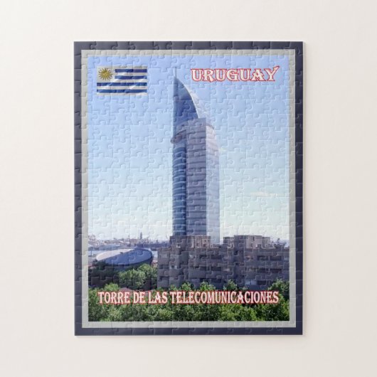 Telecommunicatietoren - Uruguay - Legpuzzel (Verticaal)