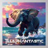 TELEFANTISCH POSTER (Voorkant)
