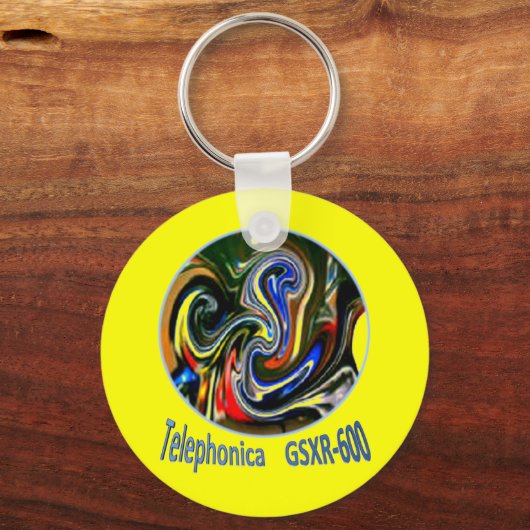 Telefonica GSXR 600 Sleutelhanger (Voorkant)