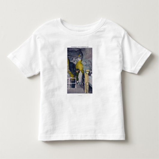 Telefonie aan het hoofd van het ondergrondse meer kinder shirts (Voorkant)