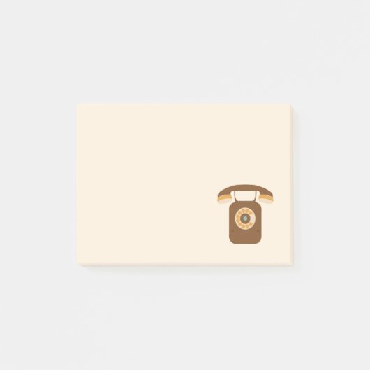 Telefonisch netjes notebook post-it® notes (Voorkant)