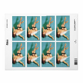 Telefonisch - pop-upmeisje etiket (Full Sheet)