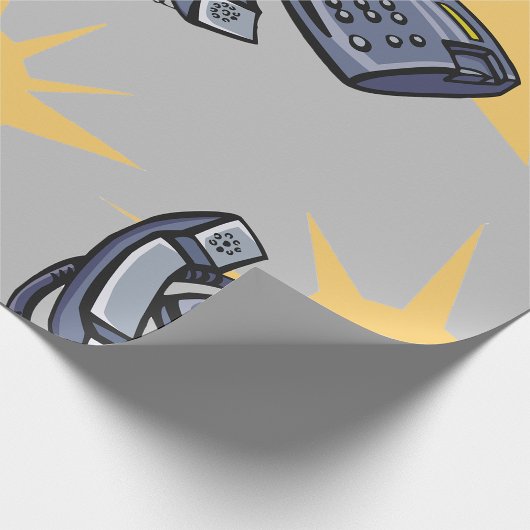 Telefonische communicatie cadeaupapier