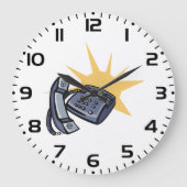 Telefonische communicatie grote klok (Voorkant)