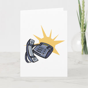 Telefonische communicatie kaart