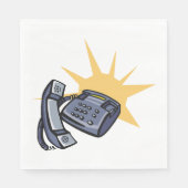 Telefonische communicatie servet (Voorkant)