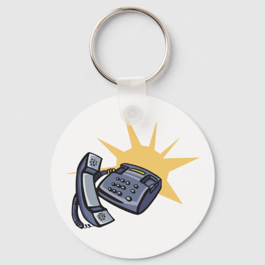 Telefonische communicatie sleutelhanger (Voorkant)