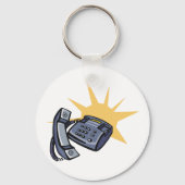 Telefonische communicatie sleutelhanger (Achterkant)