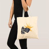 Telefonische communicatie tote bag