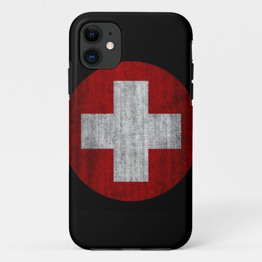 Telefonische dekking Zwitserland Case-Mate iPhone Case (Achterkant)