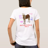 Telefonische honden t-shirt (Achterkant)