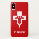 Telefonische medische Professionele Aangepaste Naa Case-Mate iPhone Case (Achterkant)