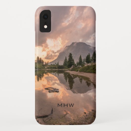Telefonische monogram monogram monografie van de b Case-Mate iPhone case (Achterkant)