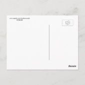 telefonische schakelbordoperator  briefkaart (Achterkant)