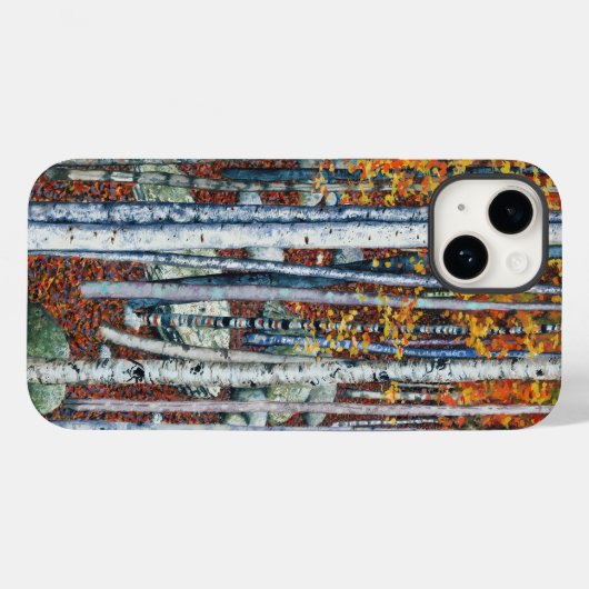 Telefonische sticks en stenen Case-Mate iPhone case (Achterkant (horizontaal))