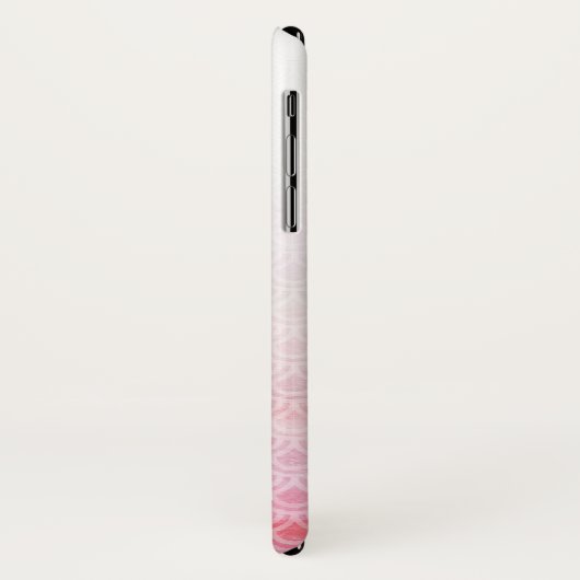 Telefonische Waterverf Mermaid Off Duty Pink Case-Mate iPhone Case (Achterkant/links)