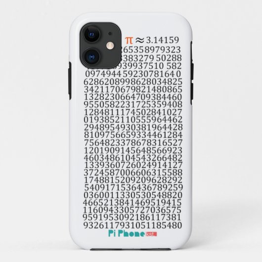 Telefoon 5 Pi Case-Mate iPhone Case (Achterkant)