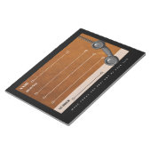 Telefoon Bericht Secretaris Memo Pads Notitieblok (Schuin)