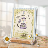 Telefoon Bericht teken voor bruiloft vrijgezellenf Acryl Bord