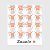 Telefoon Bill Planner Utility Bill Tracker Planner Sticker (Vel)