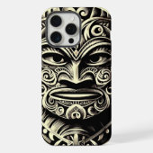 Telefoon Bone Scrimshaw Tiki iPhone Case iPhone Hoesje (Achterkant)