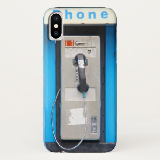 Telefoon Booth Case-Mate iPhone Case (Achterkant)
