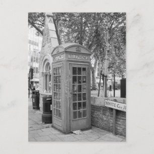 Telefoon Box, Whitechapel, Londen Briefkaart