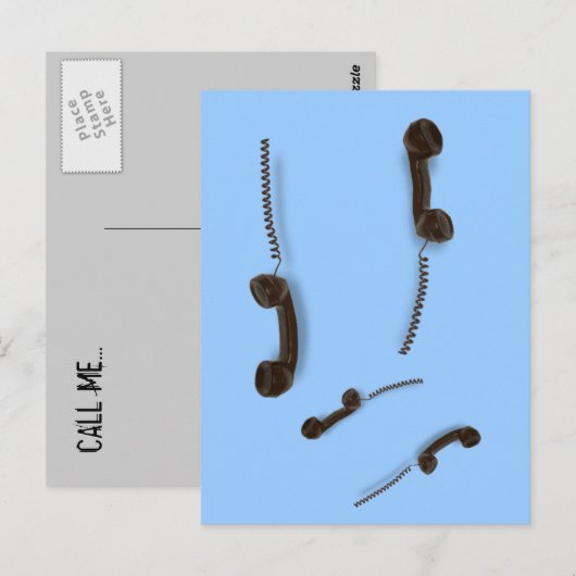 TELEFOON BRIEFKAART (Voorkant / Achterkant)