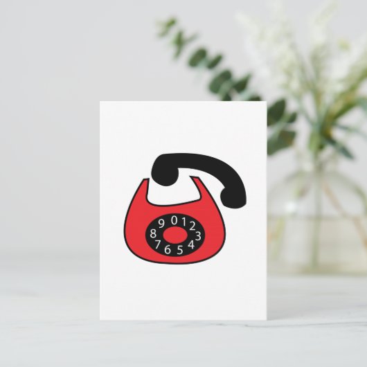 Telefoon Briefkaart (Staand voorkant)